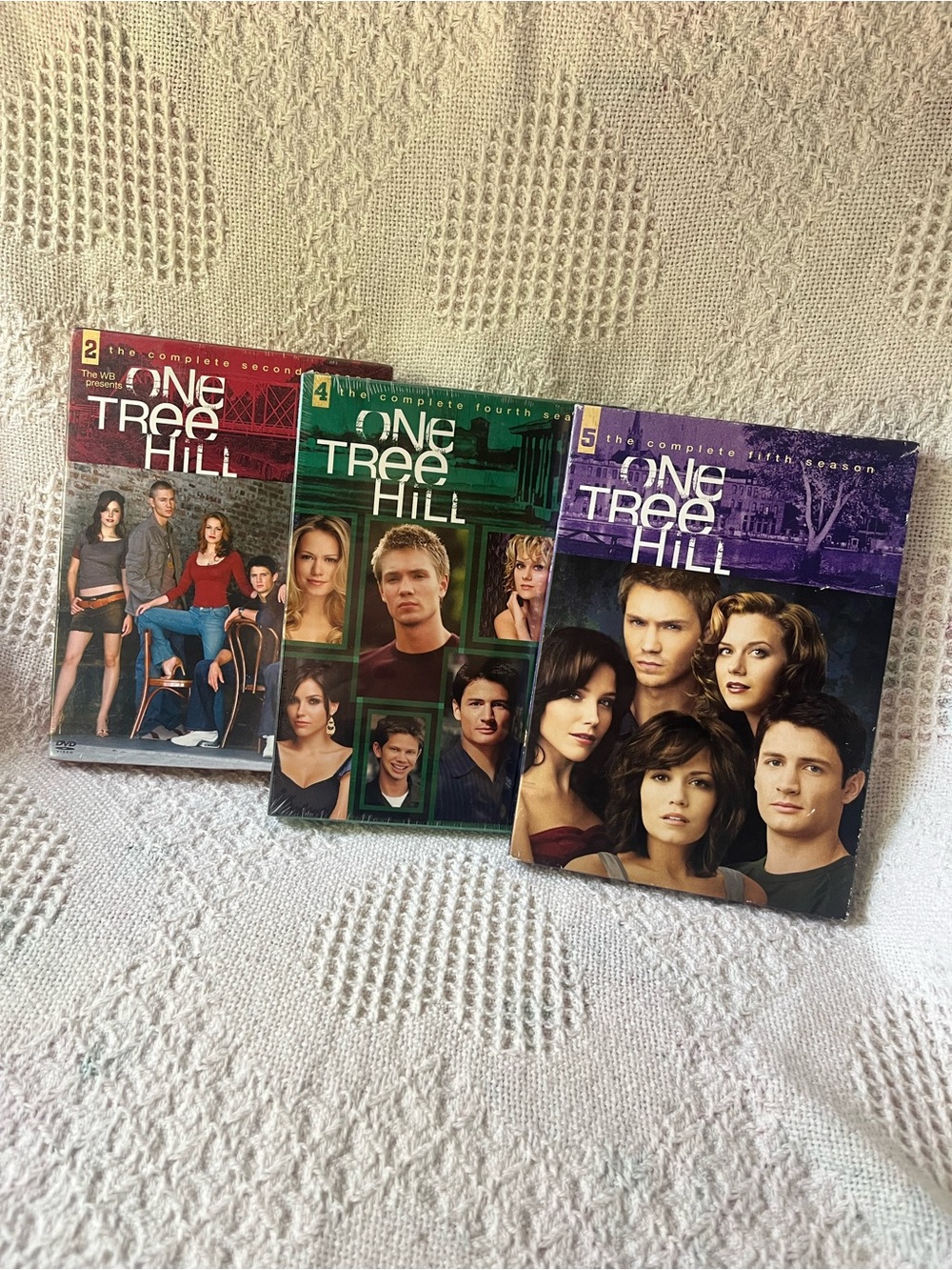 One Tree Hill DVD Lot - Complete Seasons 2, 4, and 5 Box Sets (17 Discs Total)